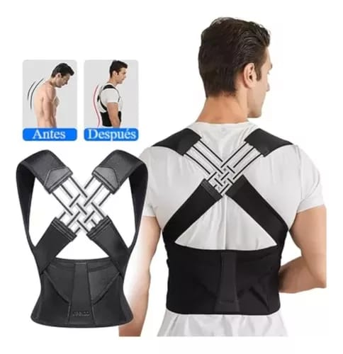 ✨ Espalda Recta, Vida Sana – Chaleco Corrector de Postura Unisex 💪🧘‍♂️